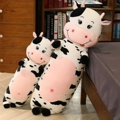 Soft Toy Long Snuggly Cow Plushie | NEW