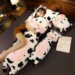 Soft Toy Long Snuggly Cow Plushie | NEW