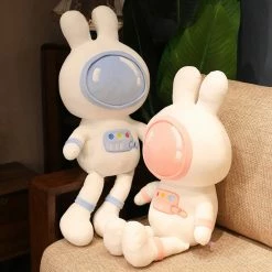 Soft Toy Pastel Pink Blue Space Rabbit Plushie | NEW