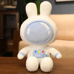 Soft Toy Pastel Pink Blue Space Rabbit Plushie | NEW