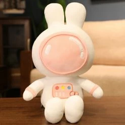 Soft Toy Pastel Pink Blue Space Rabbit Plushie | NEW