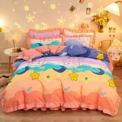 Home Decor Bedding Sets Splash Of Rainbow Bedding Set