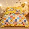 Home Decor Mosaic Buildings Bedding Set