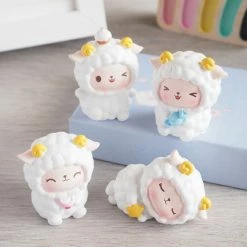 Toys Kawaii Mini Lamb Sheep Figurines Collectibles Plush & Toys