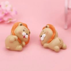 Toys Sleeping Lions Figurines Collectibles