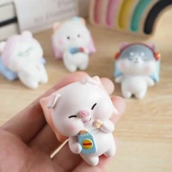 Toys Plush & Toys Kawaii Relaxing Animals Figurines Collectibles