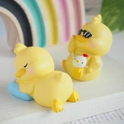 Toys Cool Yellow Duckling Figurines Collectibles