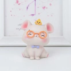 Toys Plush & Toys Sweet Clever Pink Mouse Figurines Collectibles 14 Toys Plush & Toys Sweet Clever Pink Mouse Figurines Collectibles