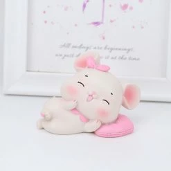 Toys Plush & Toys Sweet Clever Pink Mouse Figurines Collectibles 15 Toys Plush & Toys Sweet Clever Pink Mouse Figurines Collectibles