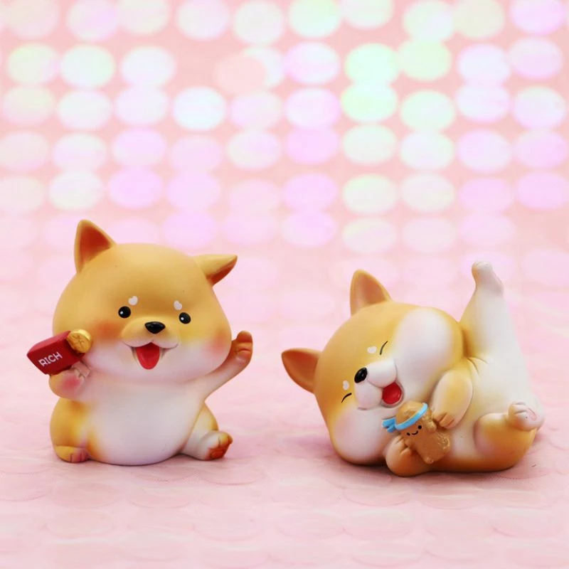 Toys Adorable Shiba Inu Puppy Dog Figurines Collectibles 10 Toys Adorable Shiba Inu Puppy Dog Figurines Collectibles