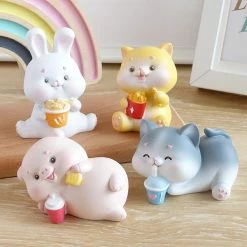 Toys Plush & Toys Hungry Animals Figurines Collectibles