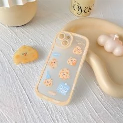 Accessories Cute Cheese IPhone Case With Holder
