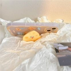 Accessories Cute Cheese IPhone Case With Holder