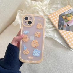 Accessories Cute Cheese IPhone Case With Holder