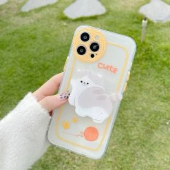 Accessories Cute Ball Of Cat IPhone Case With Holder