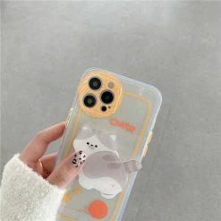 Accessories Cute Ball Of Cat IPhone Case With Holder