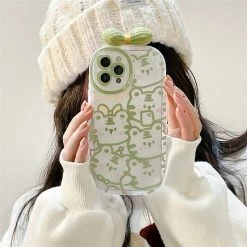 Accessories Green Nice Tiger Bow IPhone Case