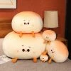Soft Toy Plush & Toys Steamed Round Stuffed Bao Bun Plushie