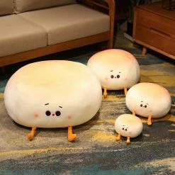 Soft Toy Plush & Toys Steamed Round Stuffed Bao Bun Plushie 11 Soft Toy Plush & Toys Steamed Round Stuffed Bao Bun Plushie
