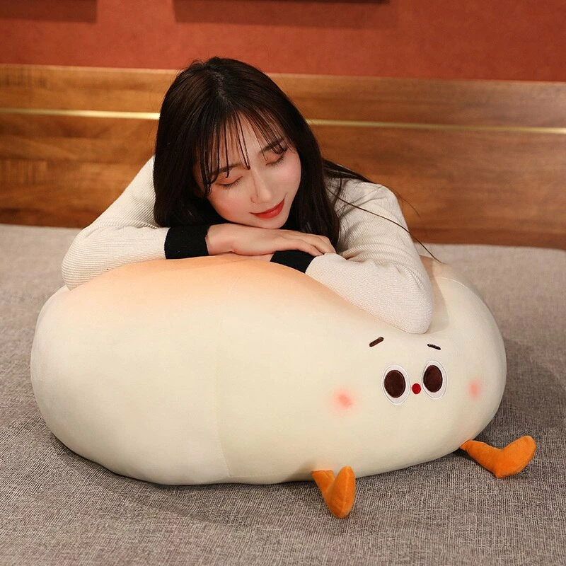 Soft Toy Plush & Toys Steamed Round Stuffed Bao Bun Plushie 9 Soft Toy Plush & Toys Steamed Round Stuffed Bao Bun Plushie