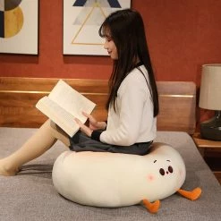 Soft Toy Plush & Toys Steamed Round Stuffed Bao Bun Plushie 12 Soft Toy Plush & Toys Steamed Round Stuffed Bao Bun Plushie