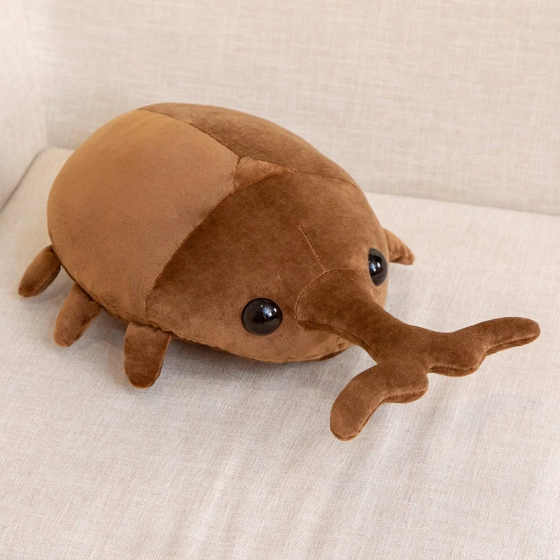 Soft Toy Brown Kawaii Dung Beetles Plushies Plush & Toys 12 Soft Toy Brown Kawaii Dung Beetles Plushies Plush & Toys