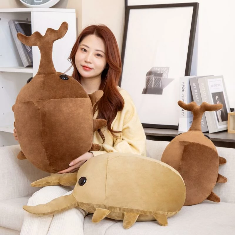 Soft Toy Brown Kawaii Dung Beetles Plushies Plush & Toys 10 Soft Toy Brown Kawaii Dung Beetles Plushies Plush & Toys