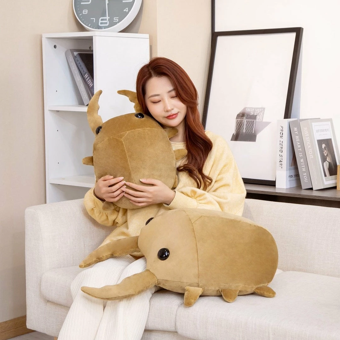 Soft Toy Brown Kawaii Dung Beetles Plushies Plush & Toys 9 Soft Toy Brown Kawaii Dung Beetles Plushies Plush & Toys