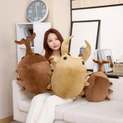Soft Toy Brown Kawaii Dung Beetles Plushies Plush & Toys 15 Soft Toy Brown Kawaii Dung Beetles Plushies Plush & Toys