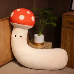 Soft Toy Kawaii Red Spotted Mushroom Family Plushies | NEW