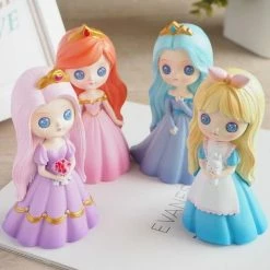 Toys Fairytale Princess Girl Figurines Collectibles Plush & Toys