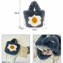 Bag Fluffy Egg Mini Tote | NEW