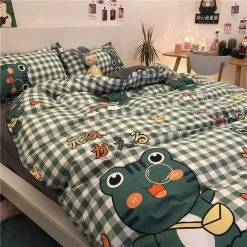 Home Decor Sea Animals Kaeru Frog Bedding Set