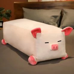 Soft Toy Plush & Toys Long Soft Rectangle Pig Minecraft-like Stuffed Plushie