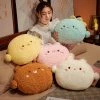Soft Toy Round Fluffy Animal Pillow Plushie Collection | NEW