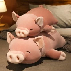 Soft Toy Poppy The Pink Jumbo Pig Plushie | NEW