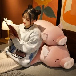 Soft Toy Poppy The Pink Jumbo Pig Plushie | NEW 37 Soft Toy Poppy The Pink Jumbo Pig Plushie | NEW
