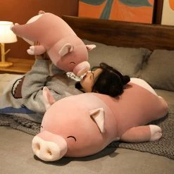 Soft Toy Poppy The Pink Jumbo Pig Plushie | NEW 28 Soft Toy Poppy The Pink Jumbo Pig Plushie | NEW