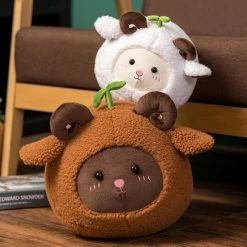 Soft Toy Kawaii Fluffy Sheep Goat Ram Plushie | NEW