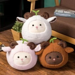 Soft Toy Kawaii Fluffy Sheep Goat Ram Plushie | NEW