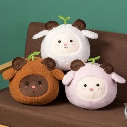 Soft Toy Kawaii Fluffy Sheep Goat Ram Plushie | NEW