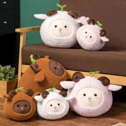 Soft Toy Kawaii Fluffy Sheep Goat Ram Plushie | NEW