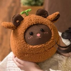 Soft Toy Kawaii Fluffy Sheep Goat Ram Plushie | NEW