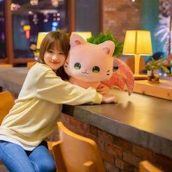 Soft Toy Luna & Solis The Kawaii Sakura Cats With Wings Plushies | NEW