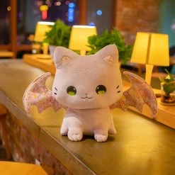 Soft Toy Luna & Solis The Kawaii Sakura Cats With Wings Plushies | NEW