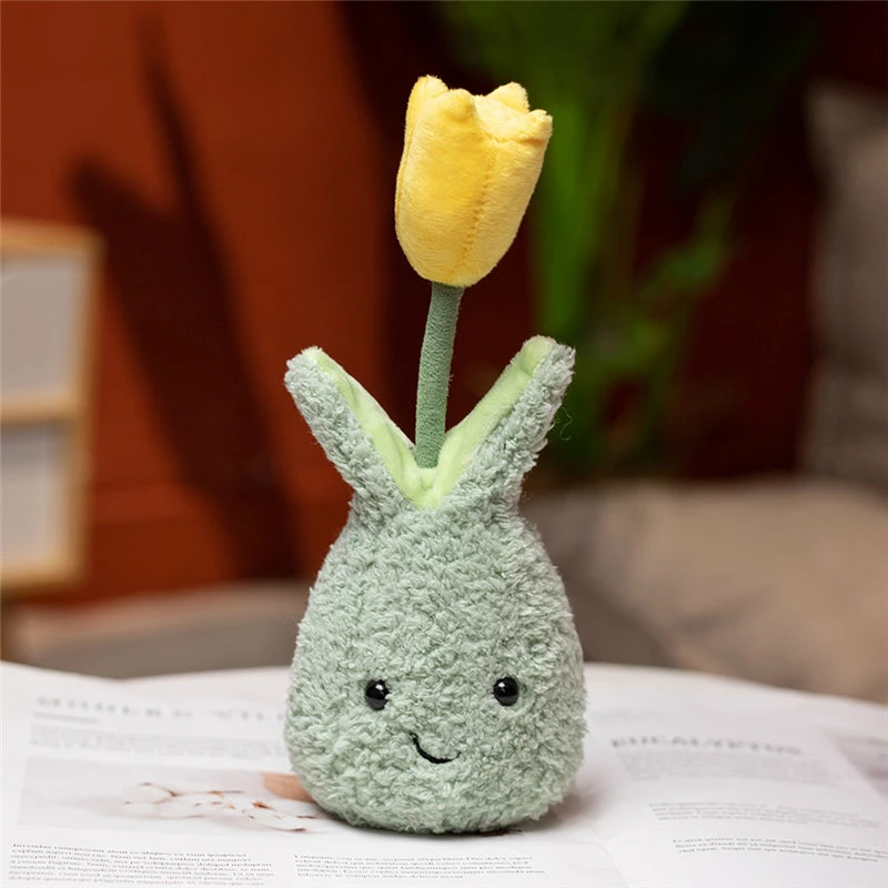 Soft Toy Friendly Cuddly Tulip 22cm Flower Pot Plushie Collection | NEW 18 Soft Toy Friendly Cuddly Tulip 22cm Flower Pot Plushie Collection | NEW