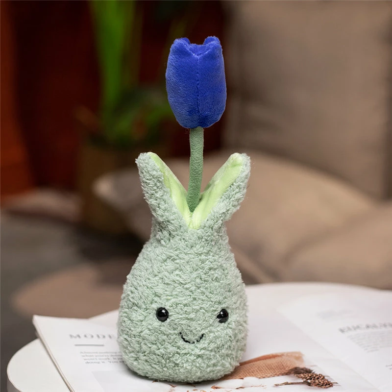 Soft Toy Friendly Cuddly Tulip 22cm Flower Pot Plushie Collection | NEW 11 Soft Toy Friendly Cuddly Tulip 22cm Flower Pot Plushie Collection | NEW