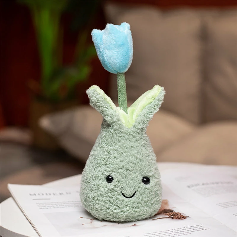 Soft Toy Friendly Cuddly Tulip 22cm Flower Pot Plushie Collection | NEW 17 Soft Toy Friendly Cuddly Tulip 22cm Flower Pot Plushie Collection | NEW