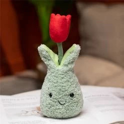 Soft Toy Friendly Cuddly Tulip 22cm Flower Pot Plushie Collection | NEW 30 Soft Toy Friendly Cuddly Tulip 22cm Flower Pot Plushie Collection | NEW