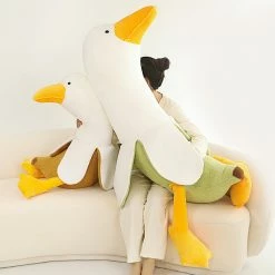 Soft Toy Fluffy Banana Duck Plushie | NEW